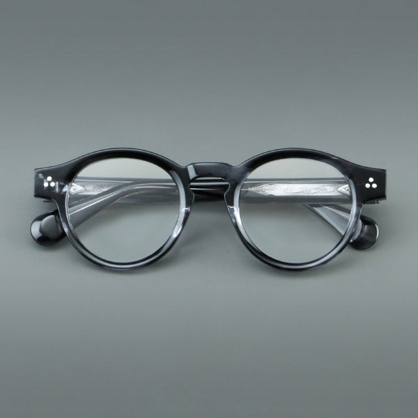 Rimcoo Acetate Round Eyeglass Frames