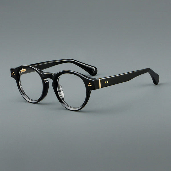 Rimcoo Acetate Round Eyeglass Frames