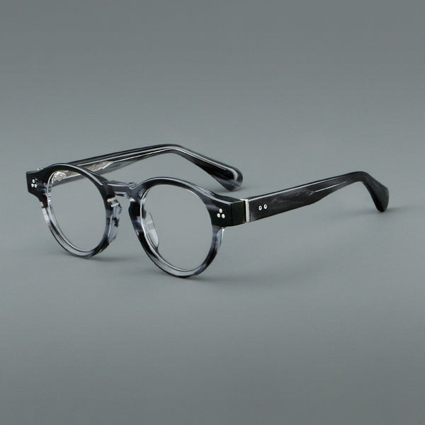 Rimcoo Acetate Round Eyeglass Frames