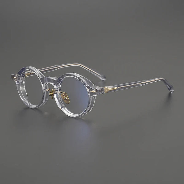 Rimcoo Vintage Acetate Round Eyeglass Frames